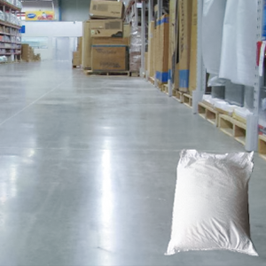 Powder-type concrete sealing curing agent